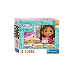 CLEMENTONI Clementoni Block Puzzle Gabby's Dollhouse, 12 pcs. 41193
