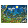 Voir la diapositive 1 : Schmidt Spiele Puzzle 100 pieces Animaux dans la foret nocturne