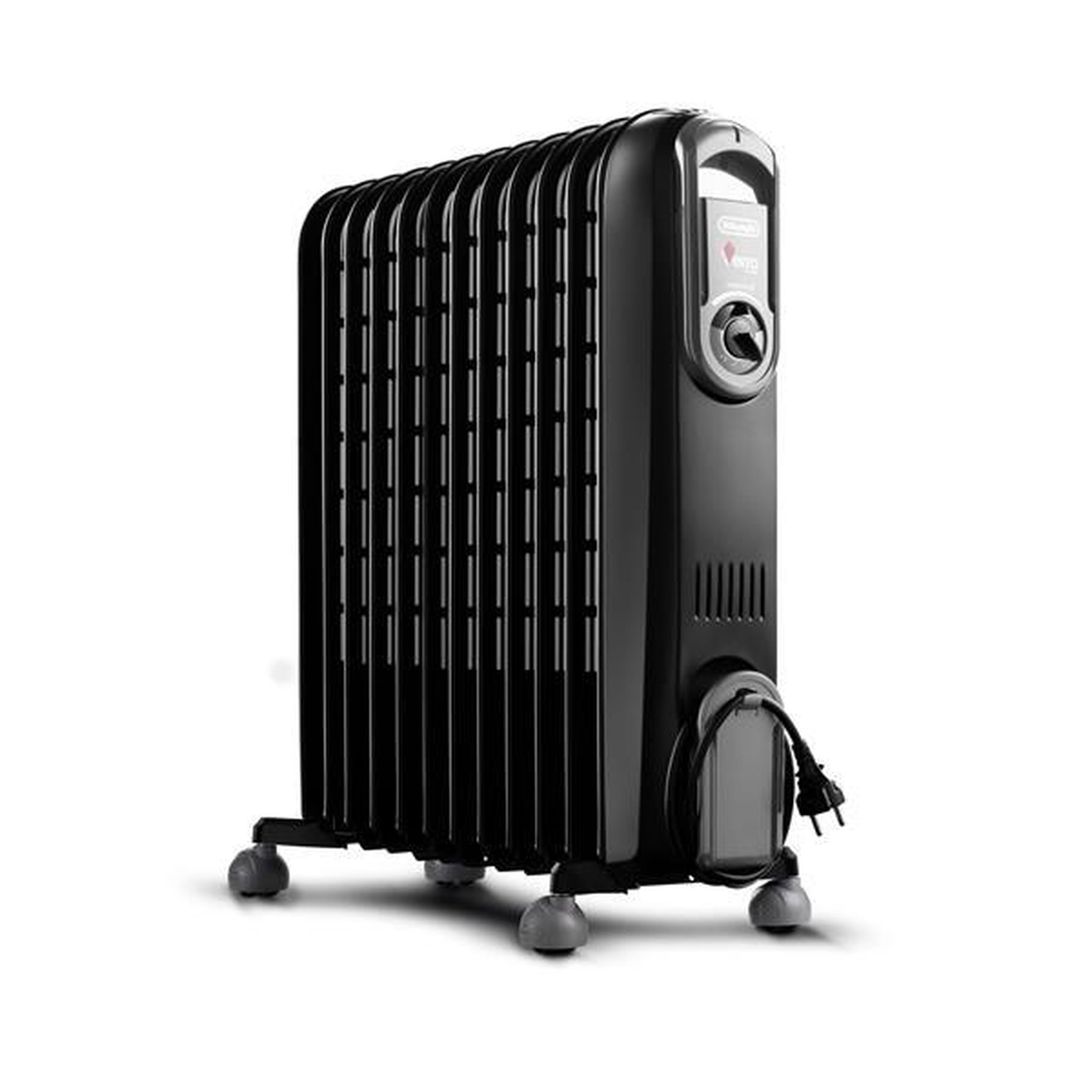 Voir la diapositive 1 : DELONGHI Radiateur bain d'huile 2500w noir - v551225.bg