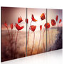 Voir la diapositive 1 : Paris Prix Tableau Imprimé  Bright Red Poppies