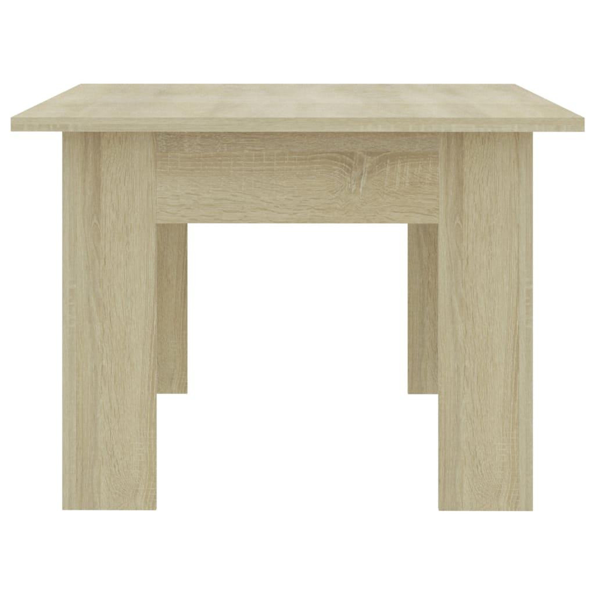 Voir la diapositive 5 : VIDAXL Table basse Chene sonoma 100x60x42 cm Bois d'ingenierie
