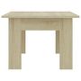 Voir la diapositive 5 : VIDAXL Table basse Chene sonoma 100x60x42 cm Bois d'ingenierie