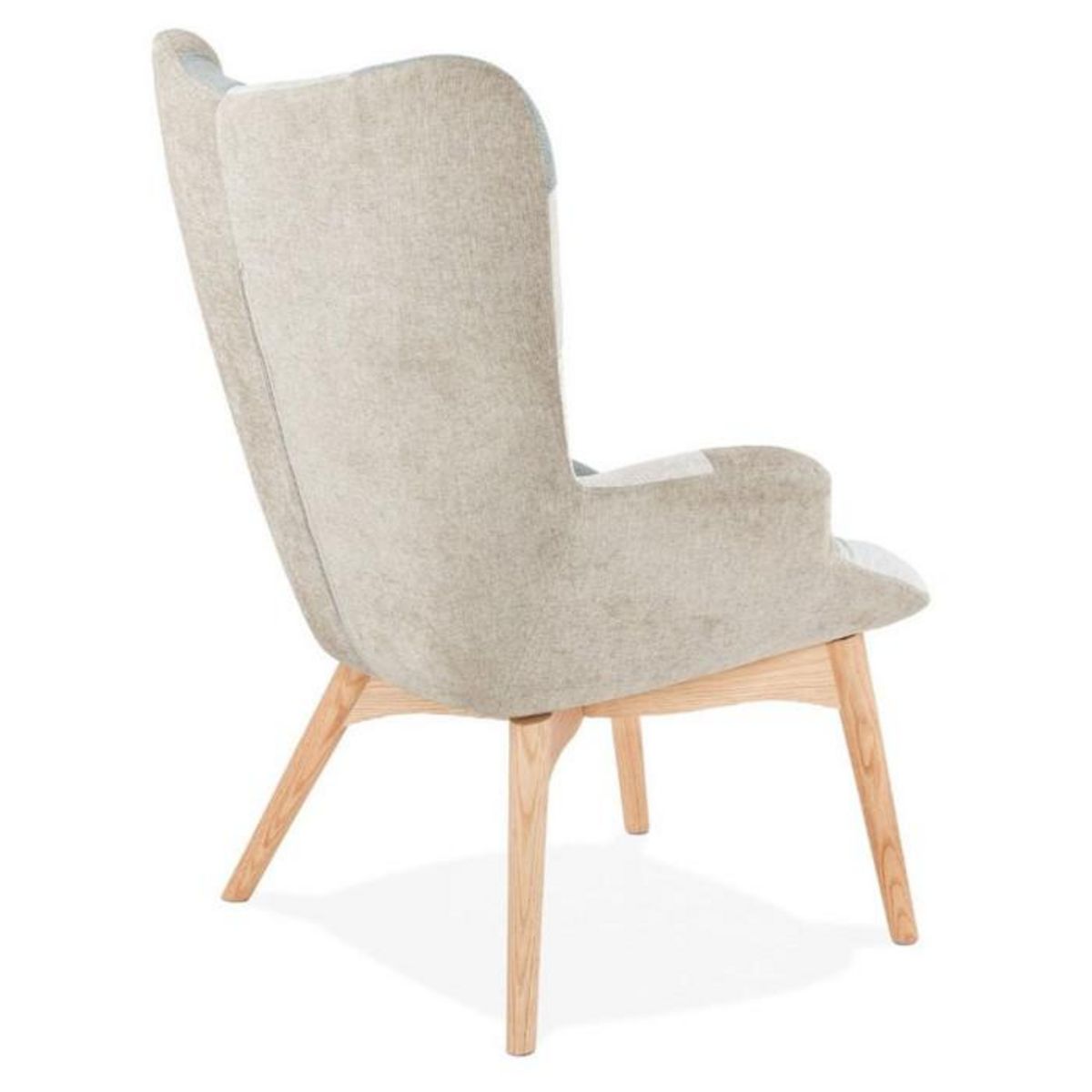 Paris Prix Fauteuil à Oreilles Patchwork  Nil  93cm Multicolore