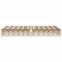 Voir la diapositive 5 : VIDAXL Cadre de lit sans matelas 160x200 cm bois massif de pin