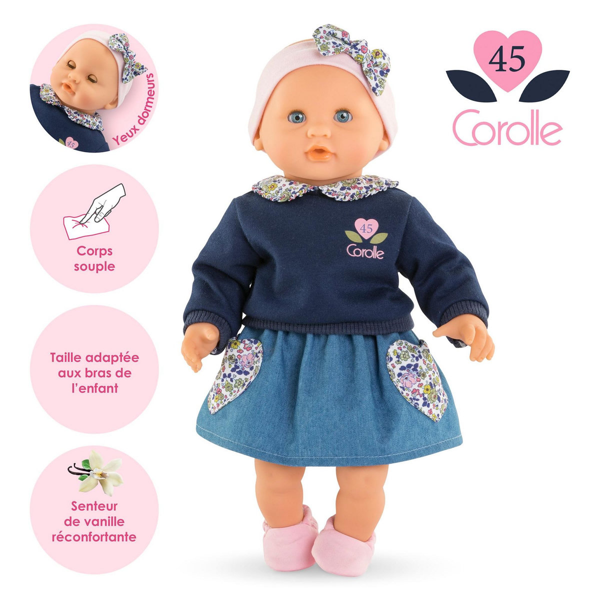 Corolle Poupon Bébé Calin Jeanne Édition Anniversaire