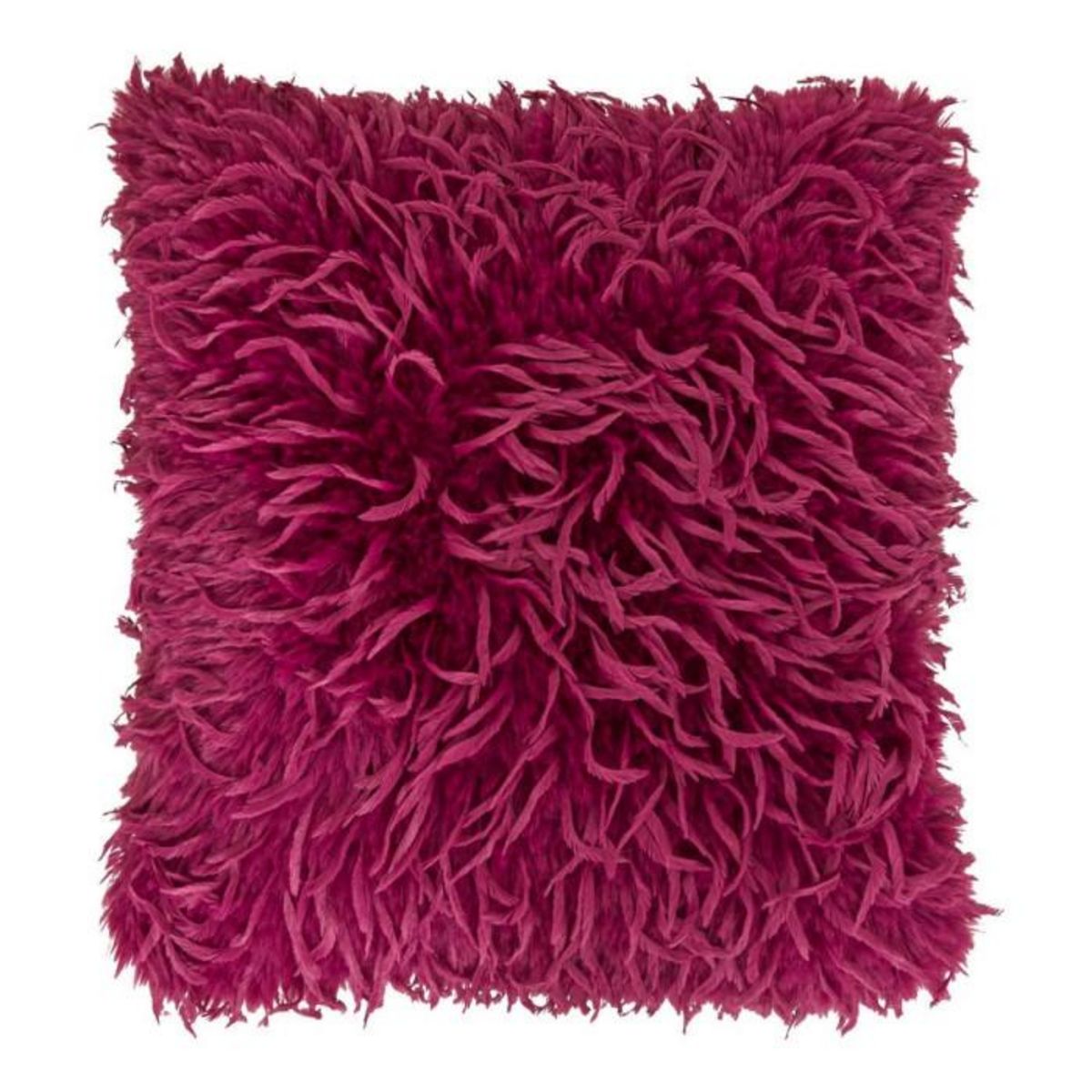 ATMOSPHERA Coussin Imitation Plume  Belli  40x40cm Prune