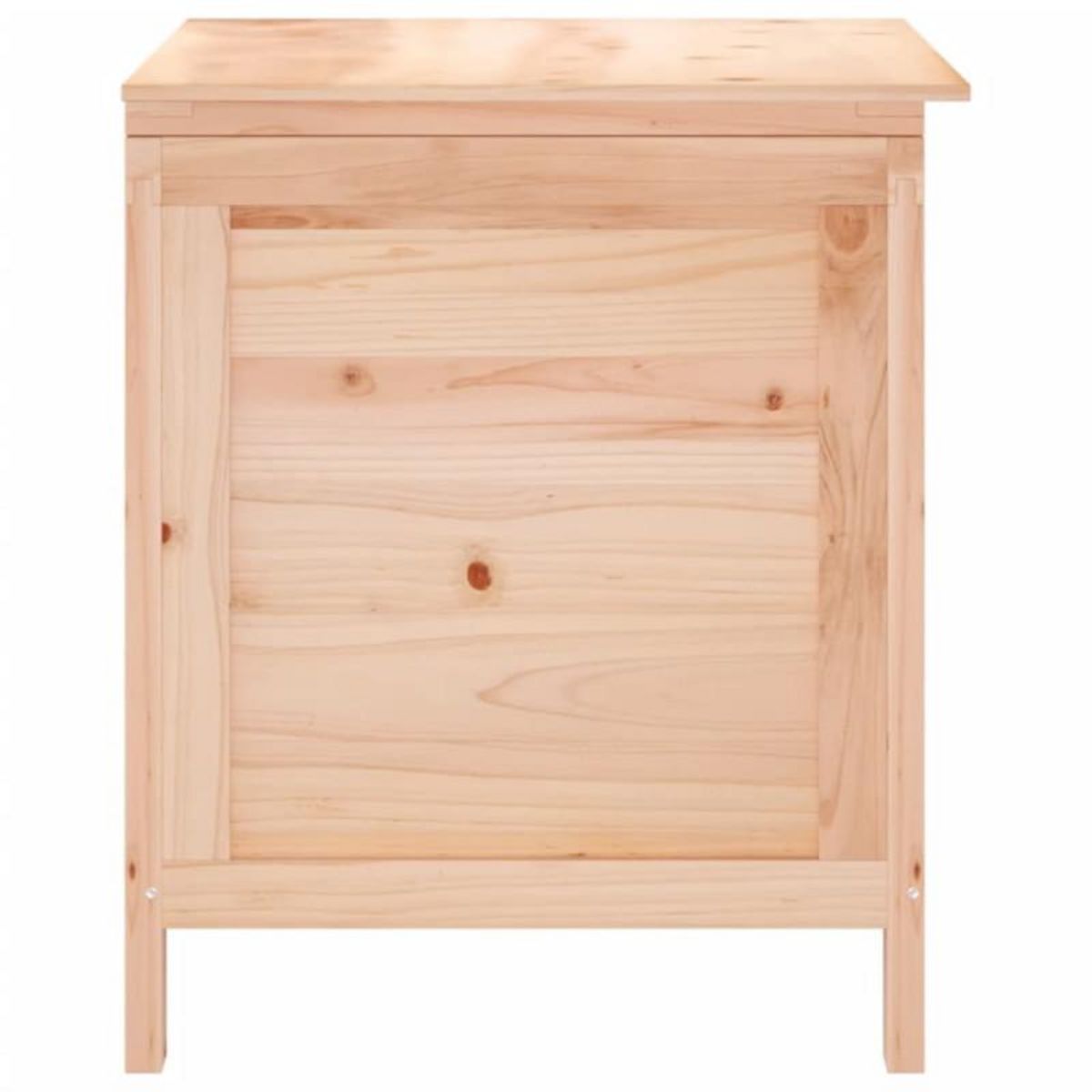 VIDAXL Boîte de rangement de jardin 50x49x56,5 cm bois massif de sapin