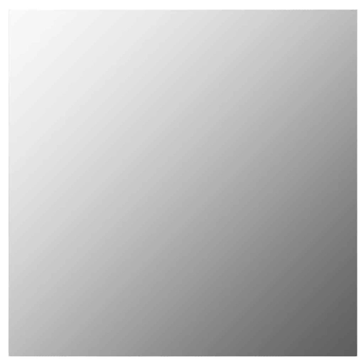 VIDAXL Miroir mural carre 40 x 40 cm Verre