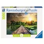 RAVENSBURGER Puzzle 1000 pièces Nature Edition : Lumière mystique