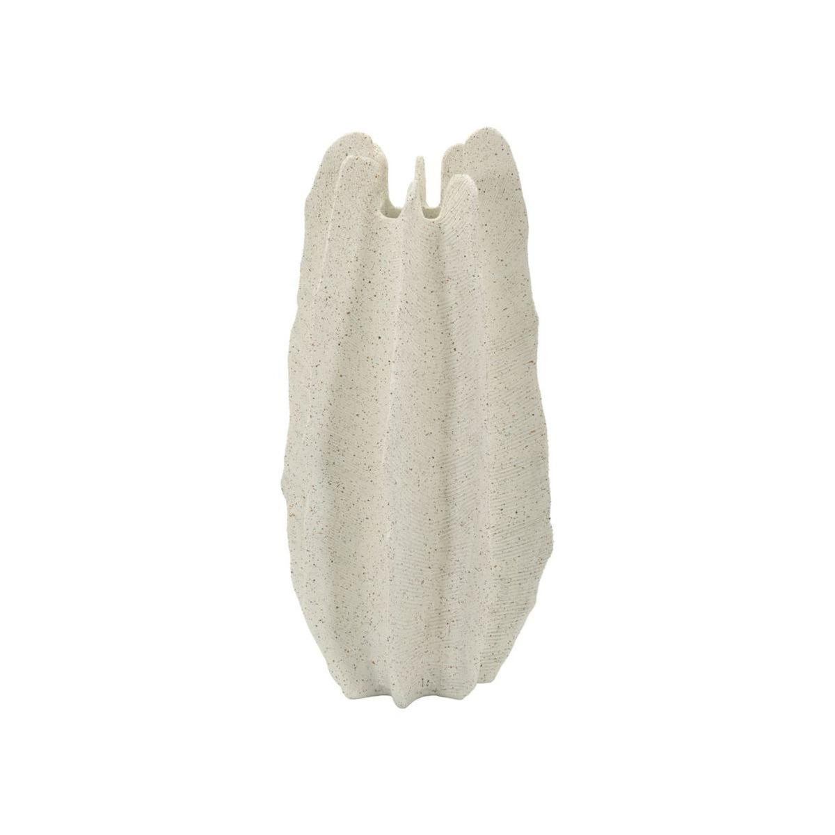 Paris Prix Vase Design en Résine  Ester  50cm Blanc