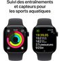 Voir la diapositive 4 : APPLE Montre connectée Serie 10 42mm Alu/Noir S/M Cellular