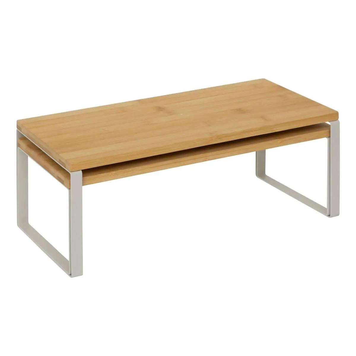 FIVE Lot de 2 Étagères Gigognes  Ordera  40cm Beige