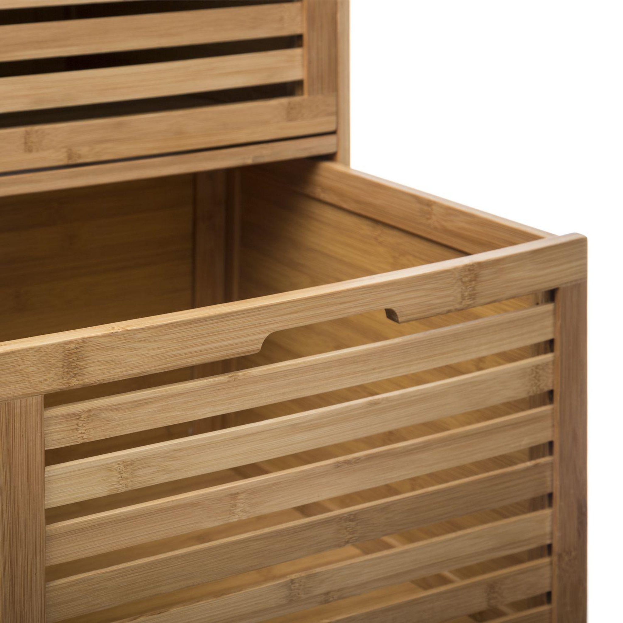 Voir la diapositive 2 : FIVE Meuble sicela en bambou 3 tiroirs - bois