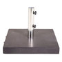 Voir la diapositive 1 : Paris Prix Pied de Parasol en Granite  Stathera  50cm Gris Foncé