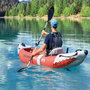 Voir la diapositive 4 : INTEX Kit canoë gonflable 1 place Excursion Pro K1 avec rames et gonfleur - Intex