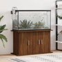 Voir la diapositive 1 : VIDAXL Support d aquarium chêne marron 101x41x58 cm bois d ingénierie