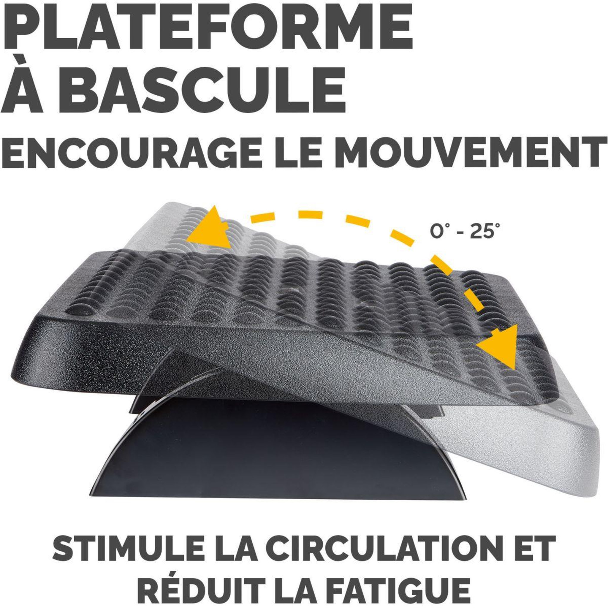 Voir la diapositive 4 : Fellowes Syst. Position repose pieds standard