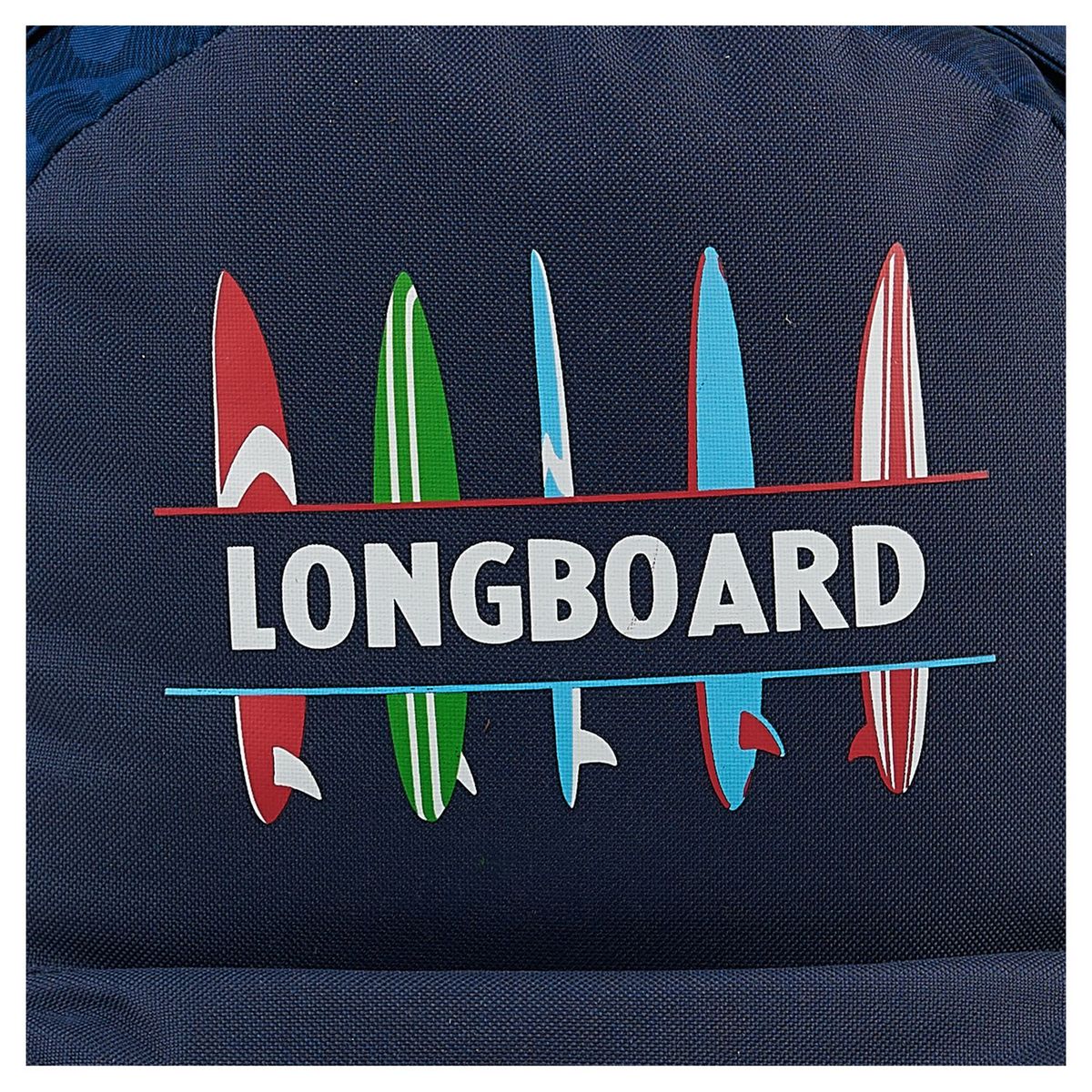 LONGBOARD Sac à dos 1 compartiment Imprimé bleu LONGBOARD
