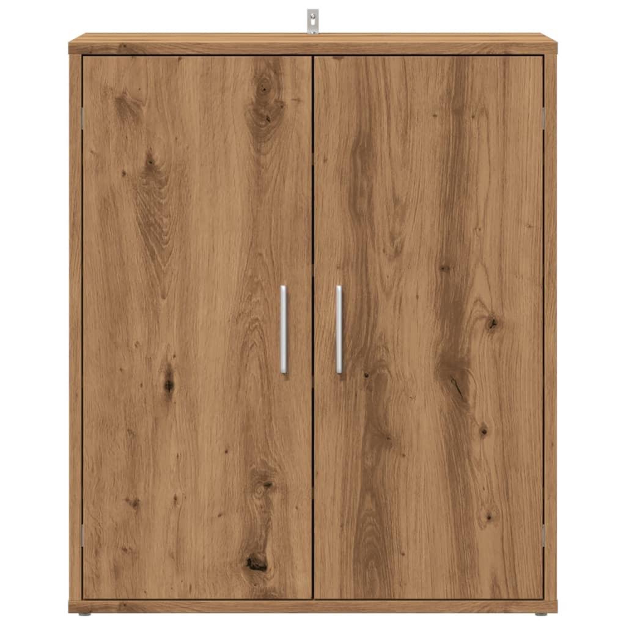 Voir la diapositive 5 : VIDAXL Armoire a chaussures chene artisanal bois d'ingenierie