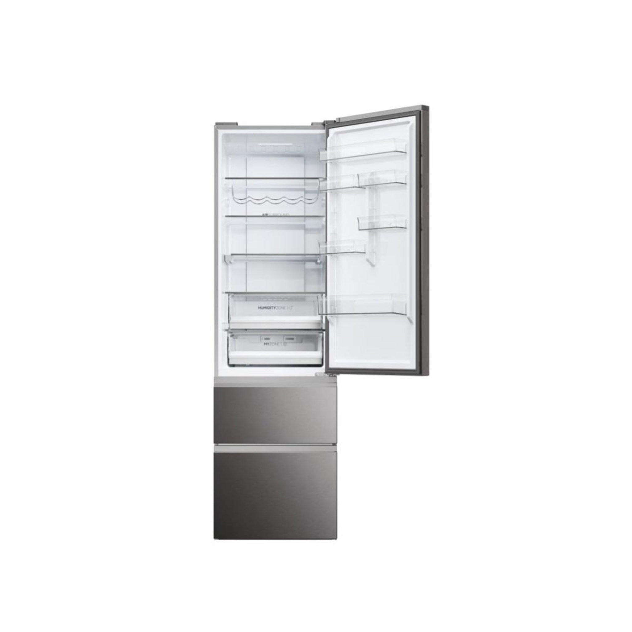 Voir la diapositive 4 : HAIER Réfrigérateur combiné 60cm 414l no frost - htw5620enmp