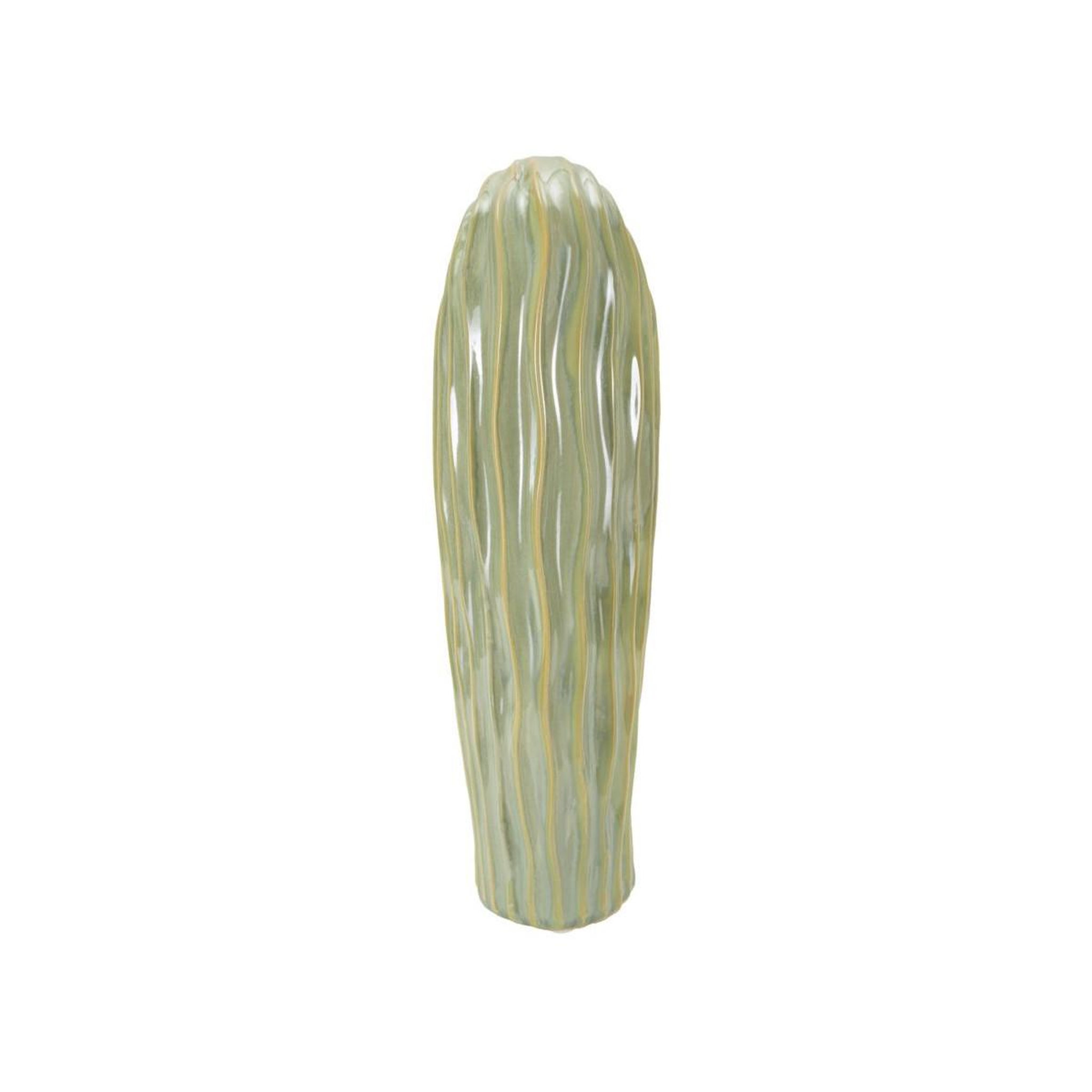 Voir la diapositive 2 : Paris Prix Vase en céramique  venice  39cm vert