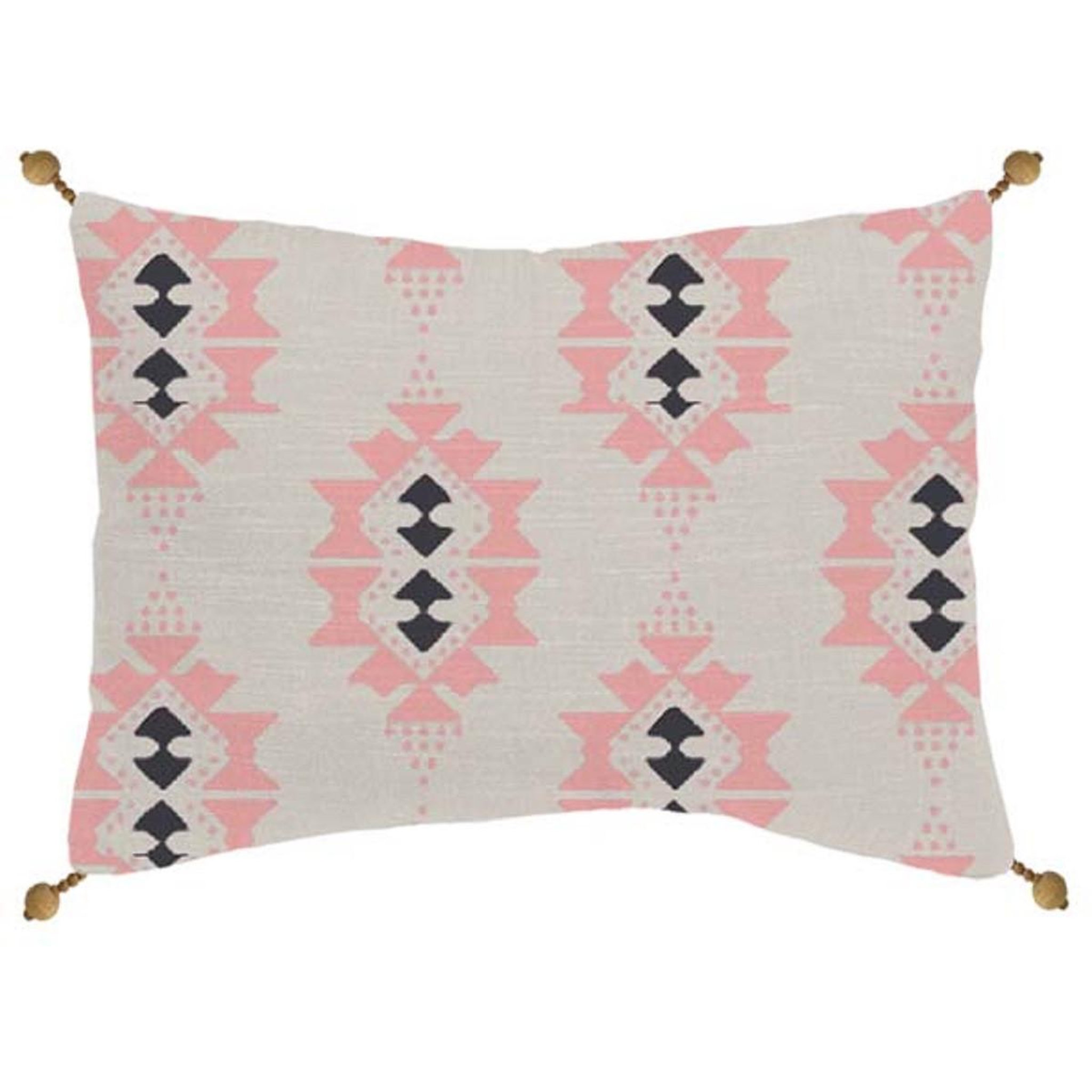FUTURE HOME Coussin à motif ethnique en coton 30x50cm ethno