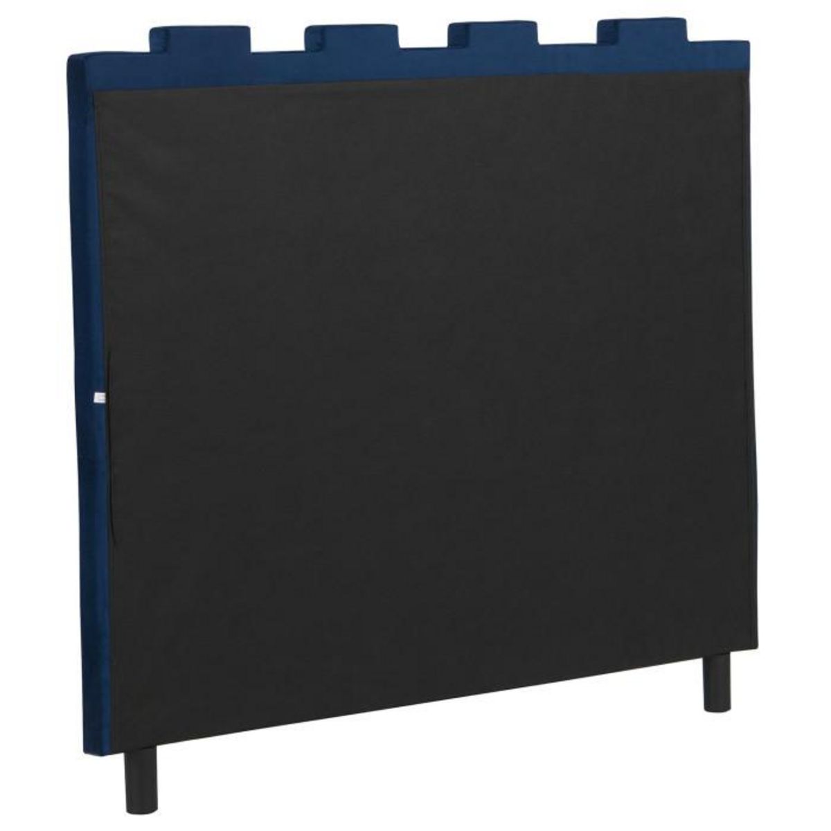 Paris Prix Tête de Lit en Velours Design  Kenty  140cm Bleu