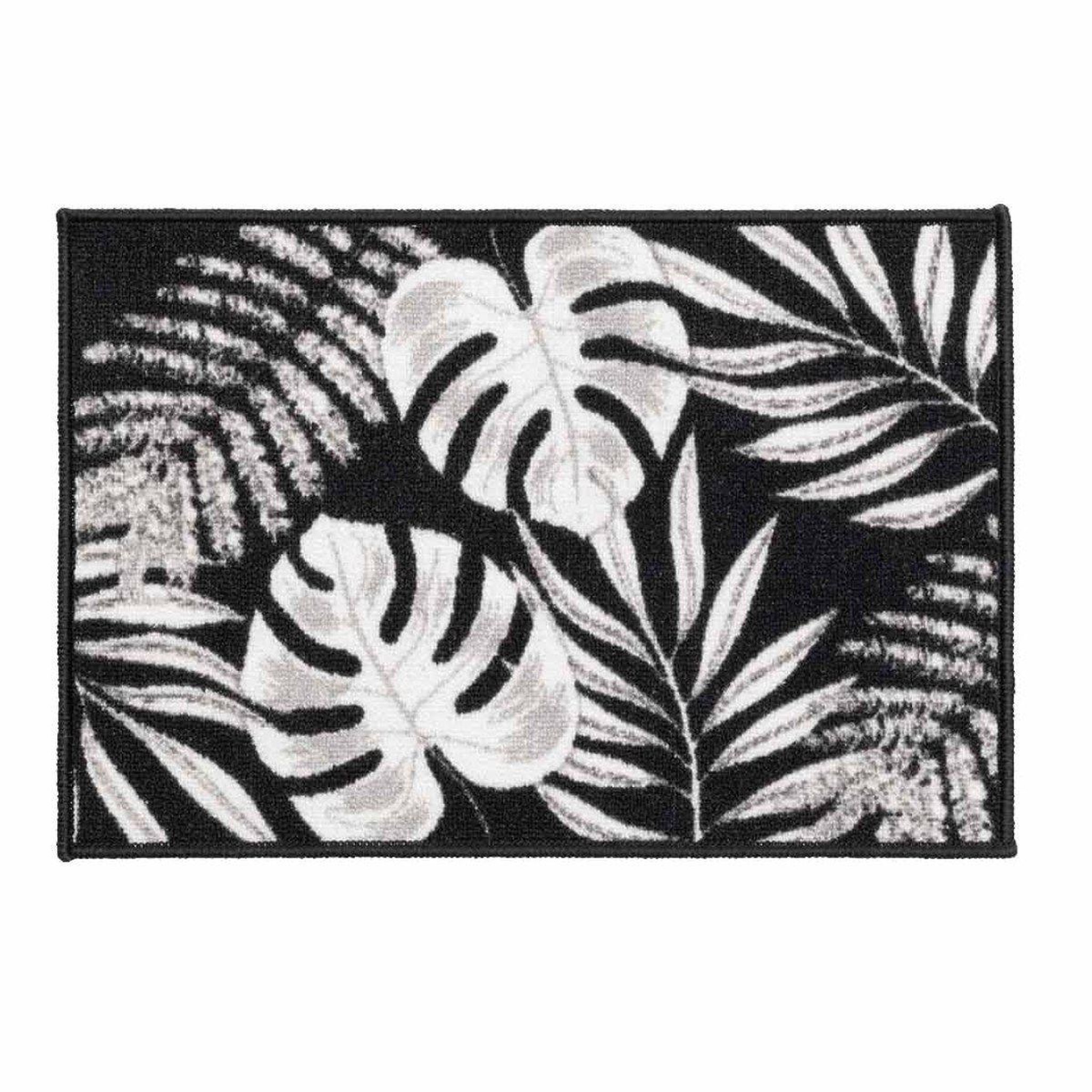 Douceur d'Intérieur Tapis imprimé  amber  40x60cm noir