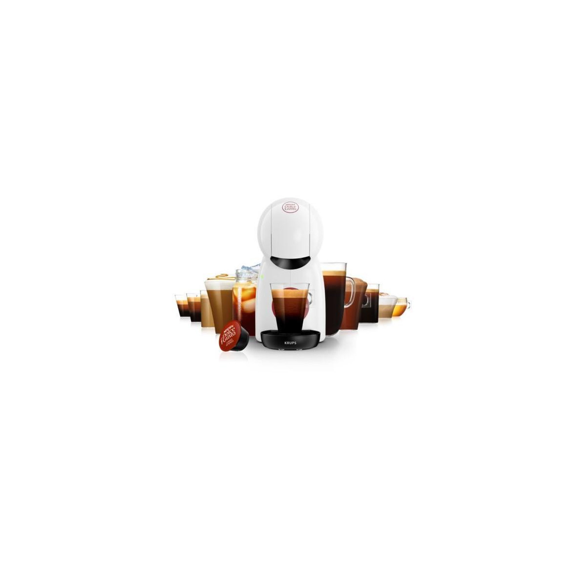 Voir la diapositive 3 : KRUPS Cafetière à dosettes Krups NESCAFÉ DOLCE GUSTO KP1A31