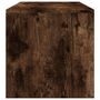 Voir la diapositive 5 : VIDAXL Table basse Chene fume 100x40x40 cm Bois d'ingenierie