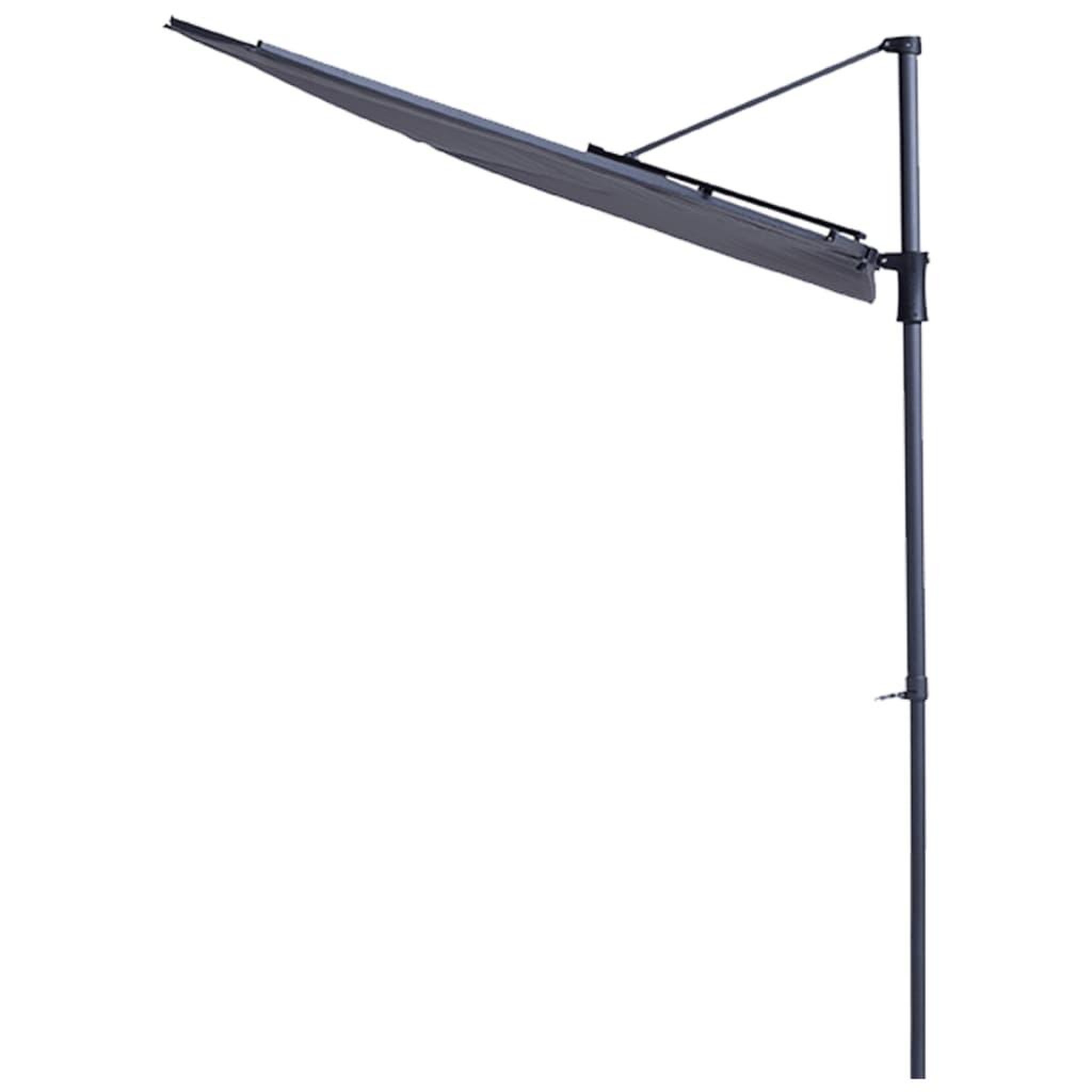 Voir la diapositive 5 : MADISON Madison Parasol de balcon Sun Wave 270x150 cm Gris PAC3P014
