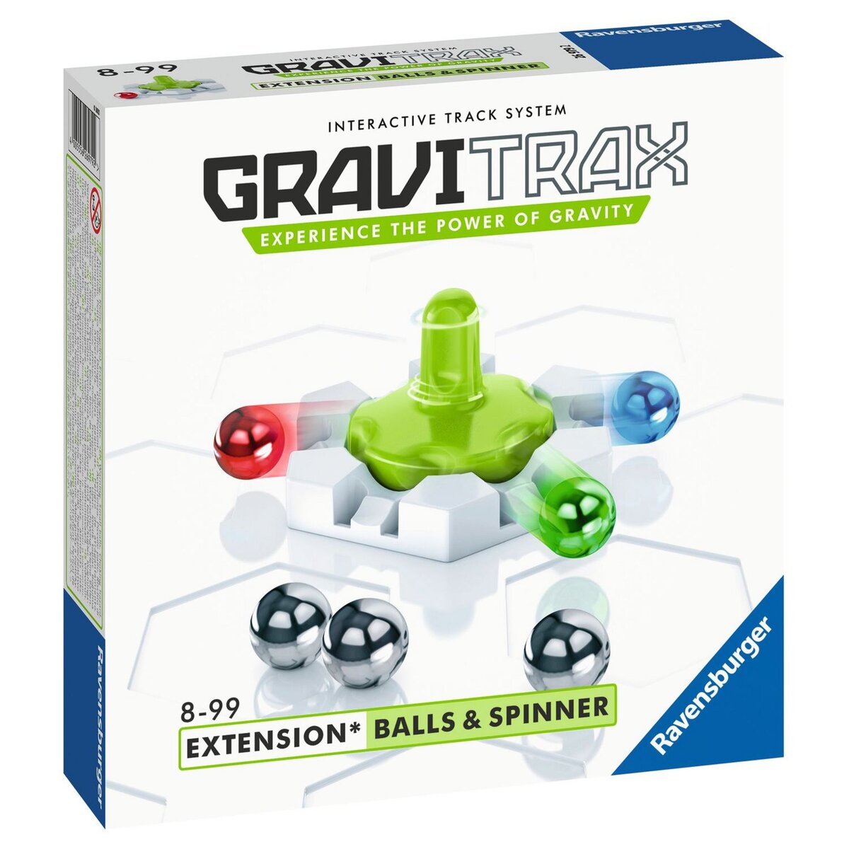 RAVENSBURGER Jeu de construction GraviTrax - Bloc d'action Balls et Spinner