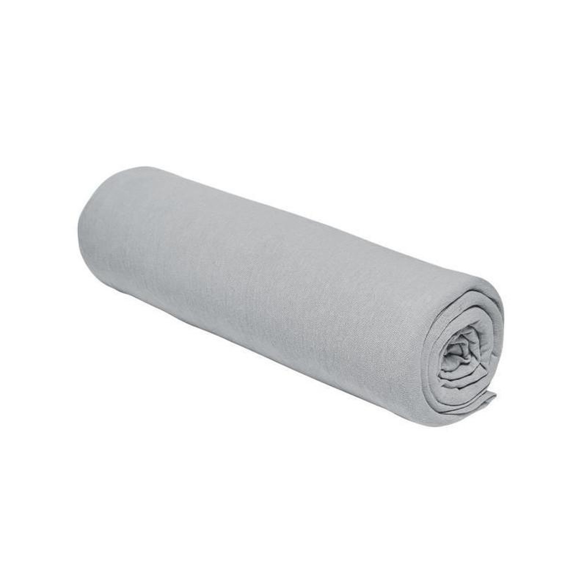 Today Drap housse TODAY Essential - 140 x 190+25 cm - 1 personne - 100% Coton jersey - Acier