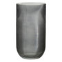 Voir la diapositive 1 : Paris Prix Vase Design en Verre  Ligné  30cm Noir