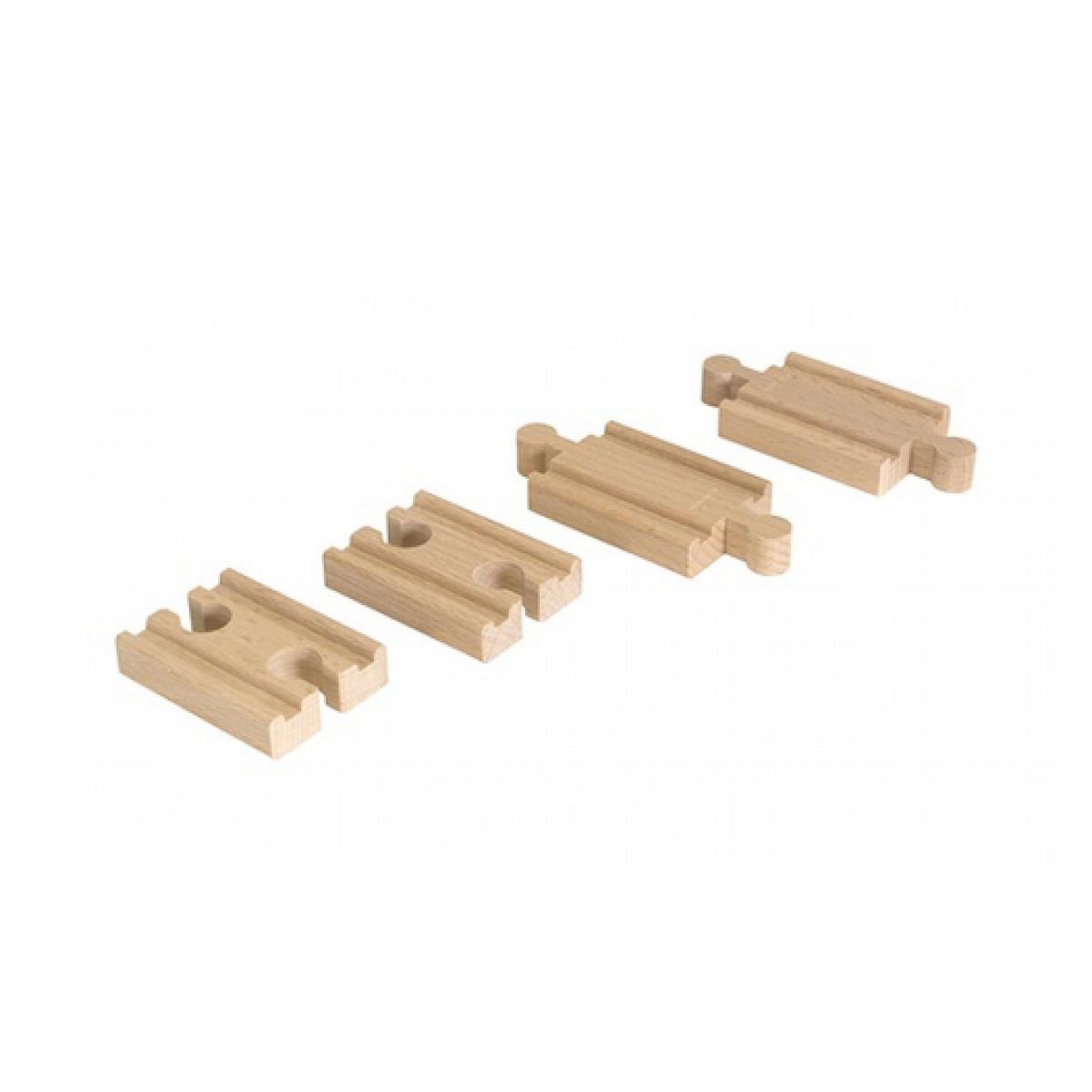 Brio 33393 Lot 4 mini rails double mâle double femelle
