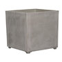 Voir la diapositive 1 : ART PLAST Pot de Fleur Carré Gris 50L 40x40cm - Jardinière Extérieure Balcon Terrasse Jardin ARTPLAST