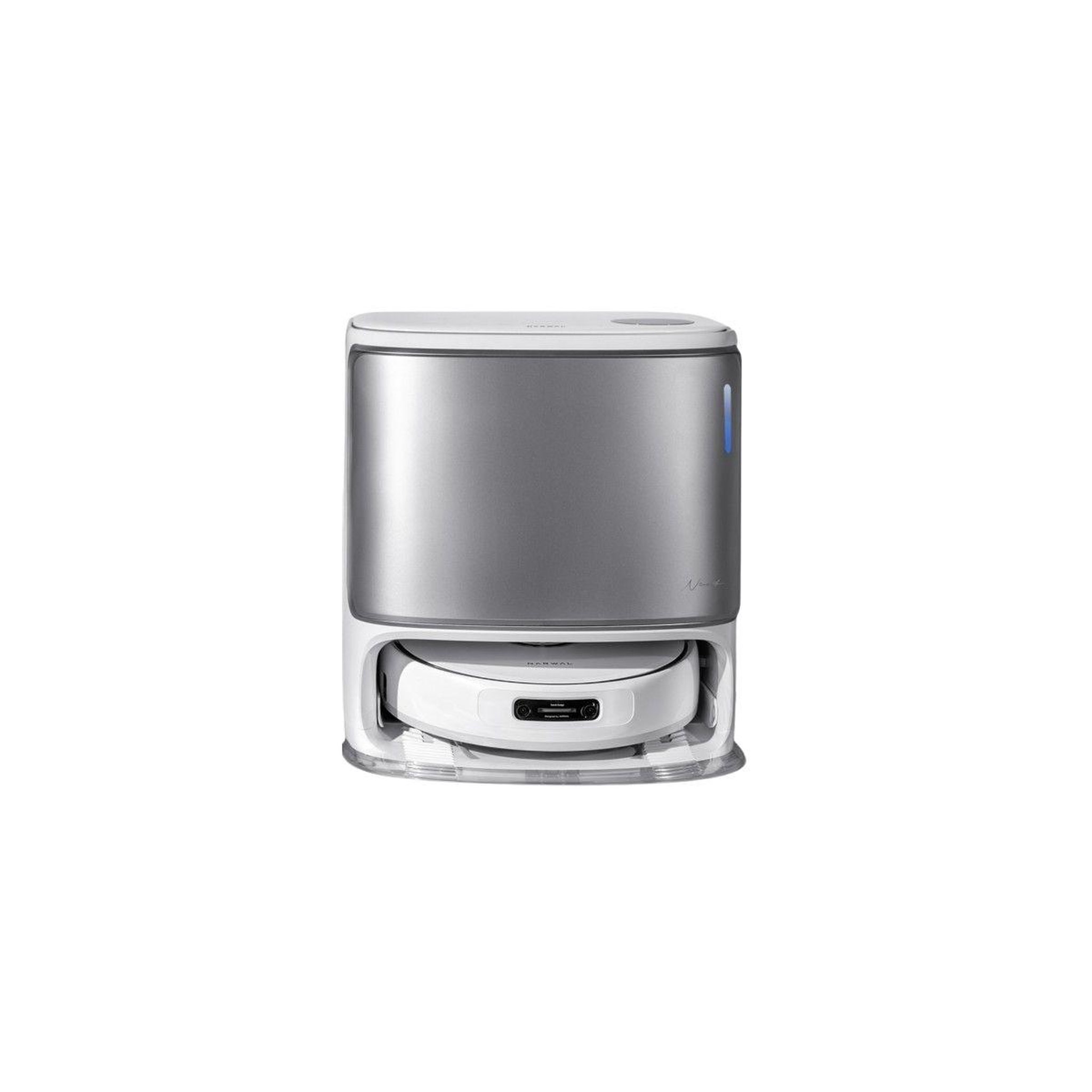 Voir la diapositive 1 : NARWAL Robot aspirateur laveur freo z10 ultra blanc argente