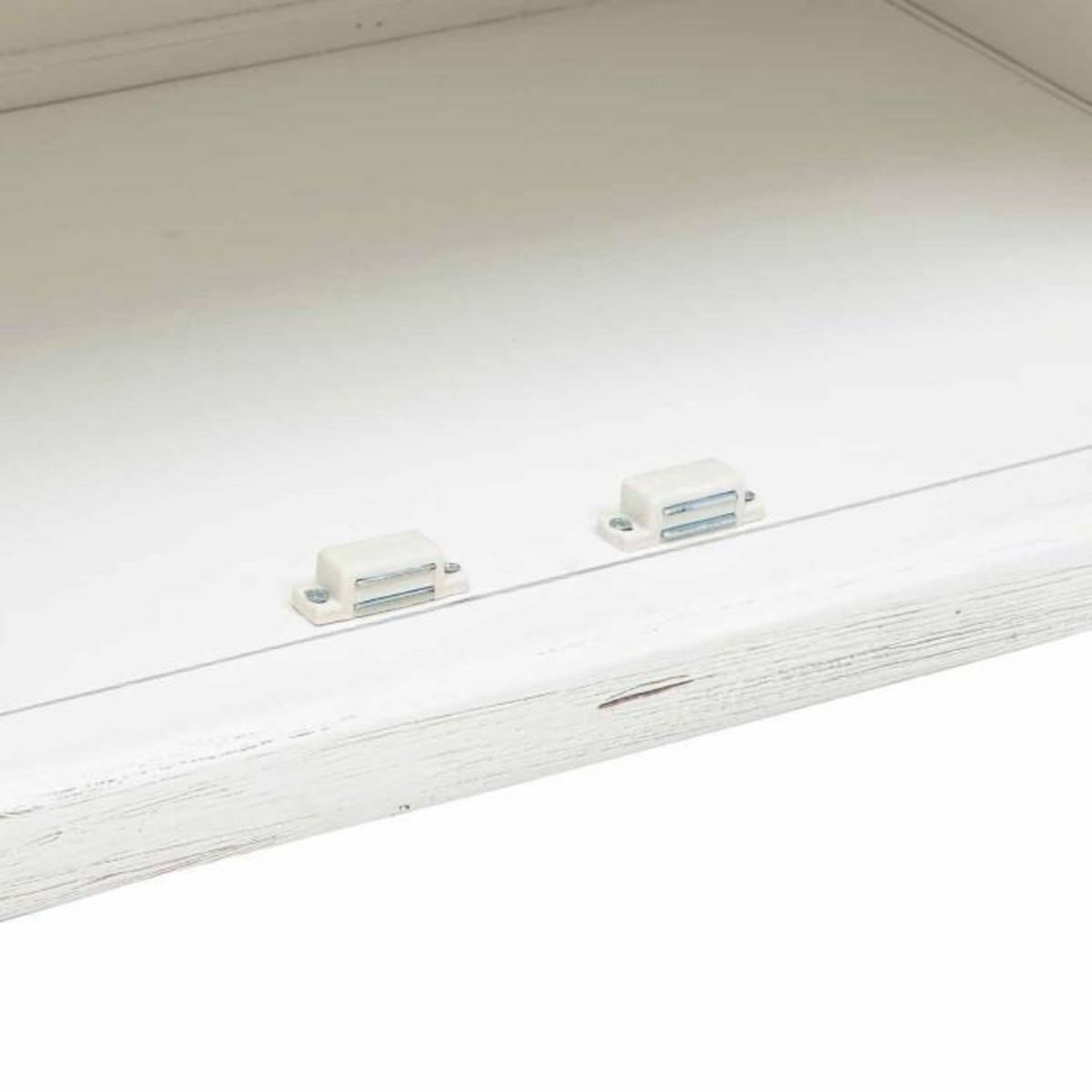 ATMOSPHERA Meuble TV 2 Portes & 1 Tiroir  Olbia  140cm Blanc