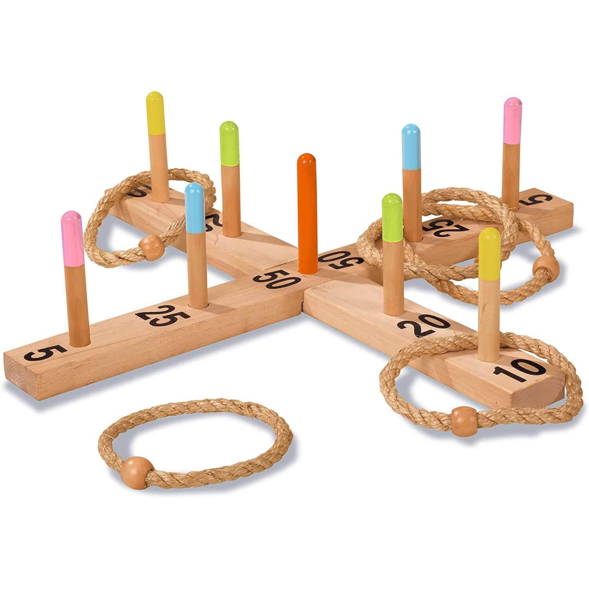 Voir la diapositive 2 : Eichhorn Jeu de croix en bois outdoor