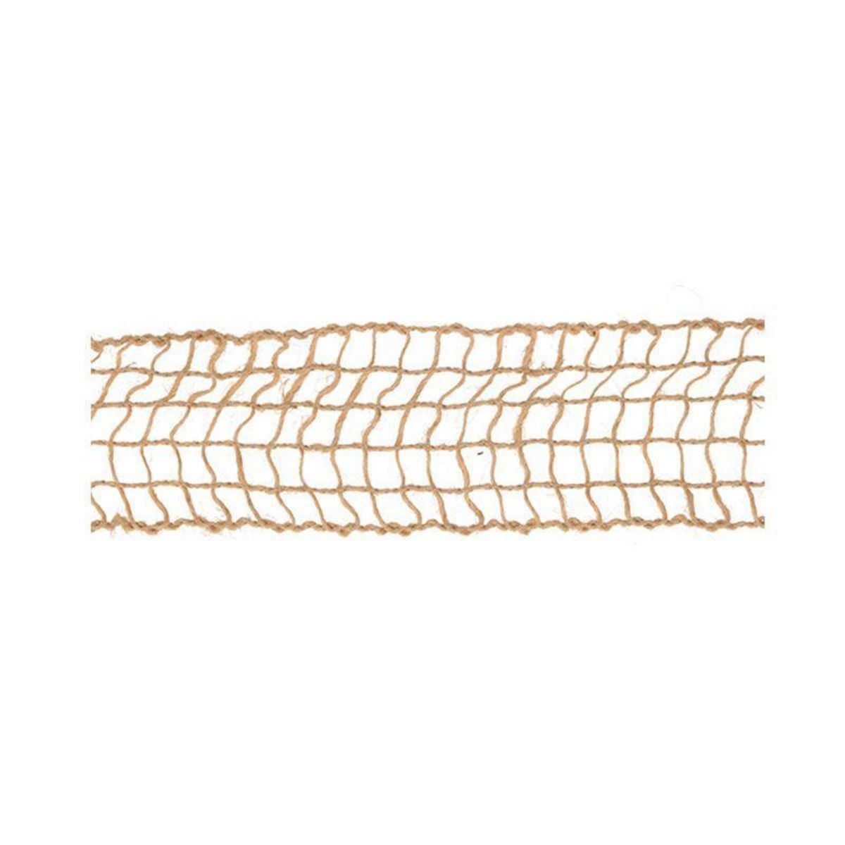 Artemio Ruban en jute - Treillis - 2 m x 4 cm