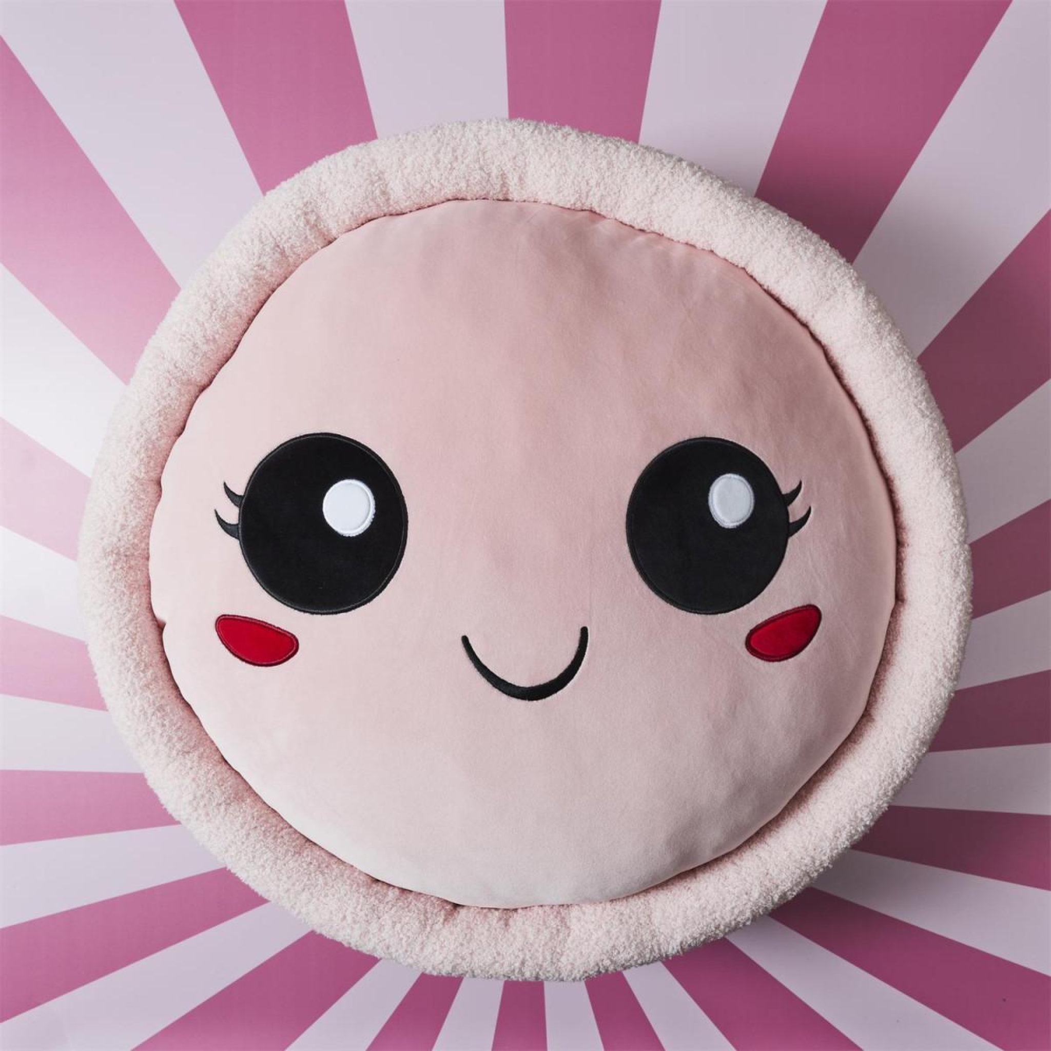 Voir la diapositive 4 : The concept Factory Peluche enfant macaron  kawaii  70cm rose
