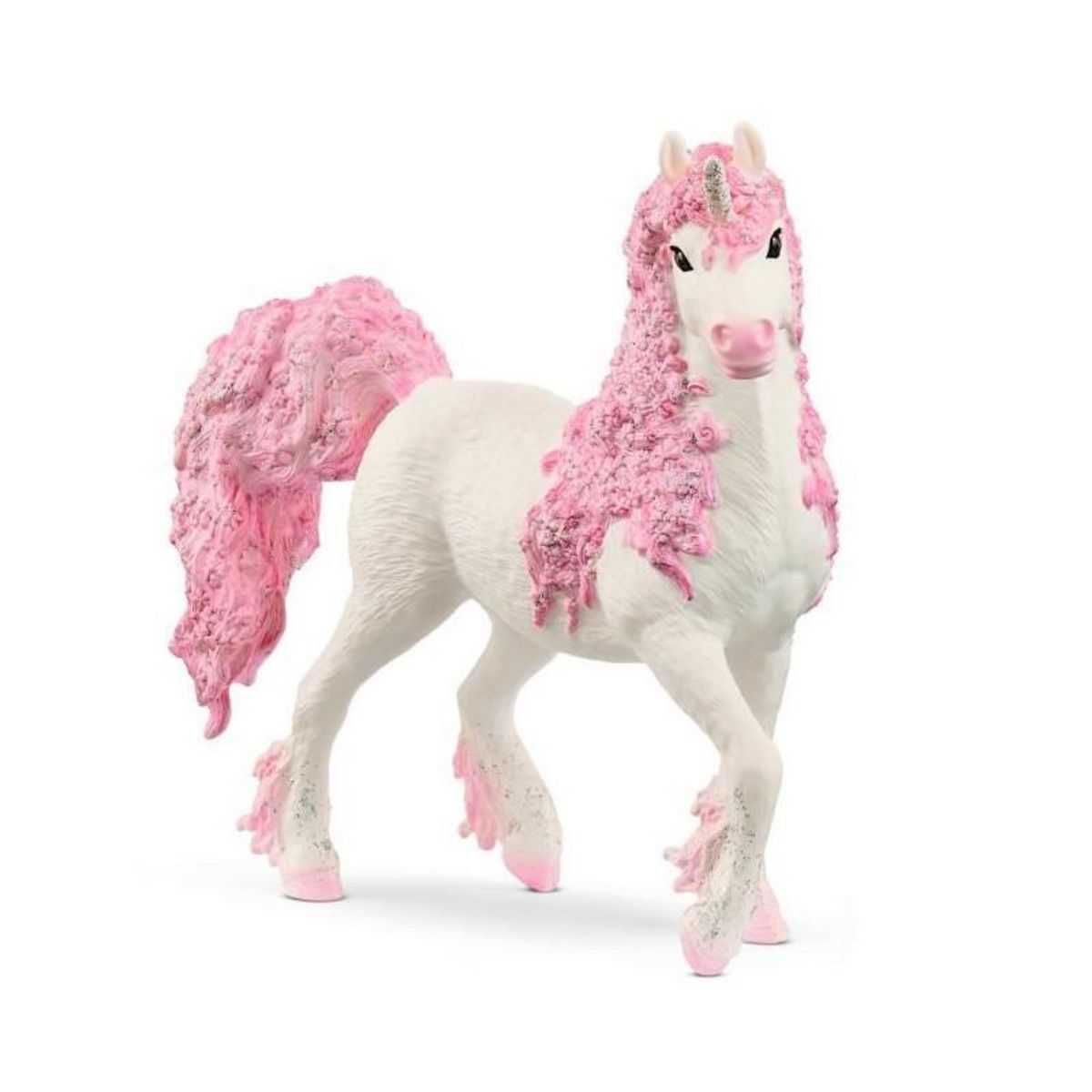 Schleich Figurine Jument Licorne fleurie, SCHLEICH 70831 Bayala, Des 4 ans