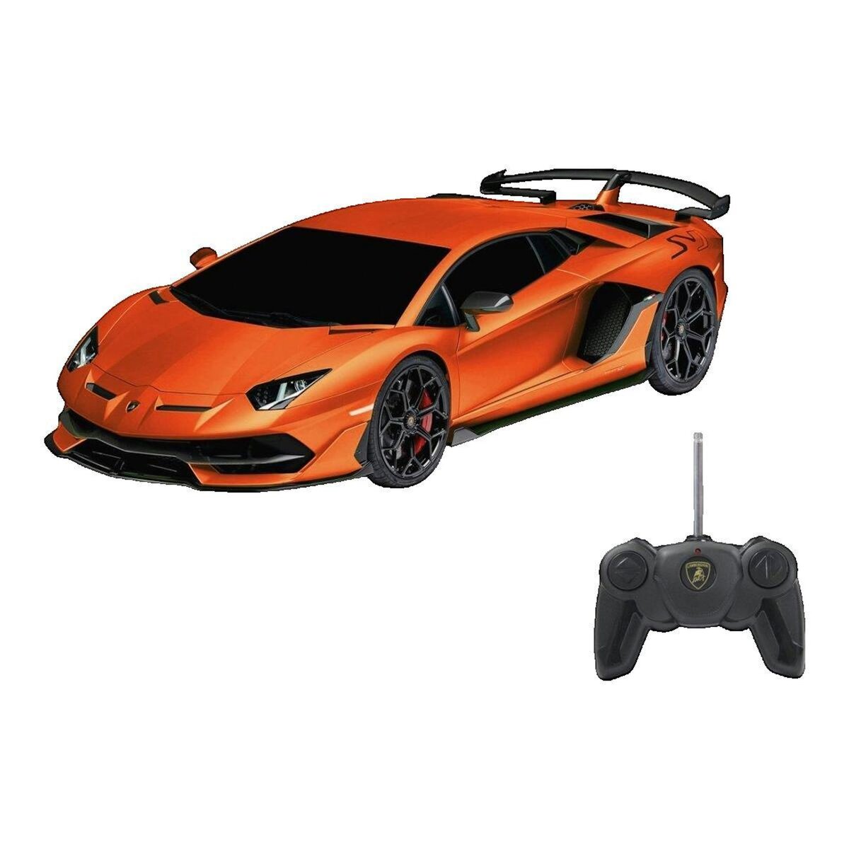 Jamara Voiture radiocommandée Jamara Lamborghini Aventador SVJ orange