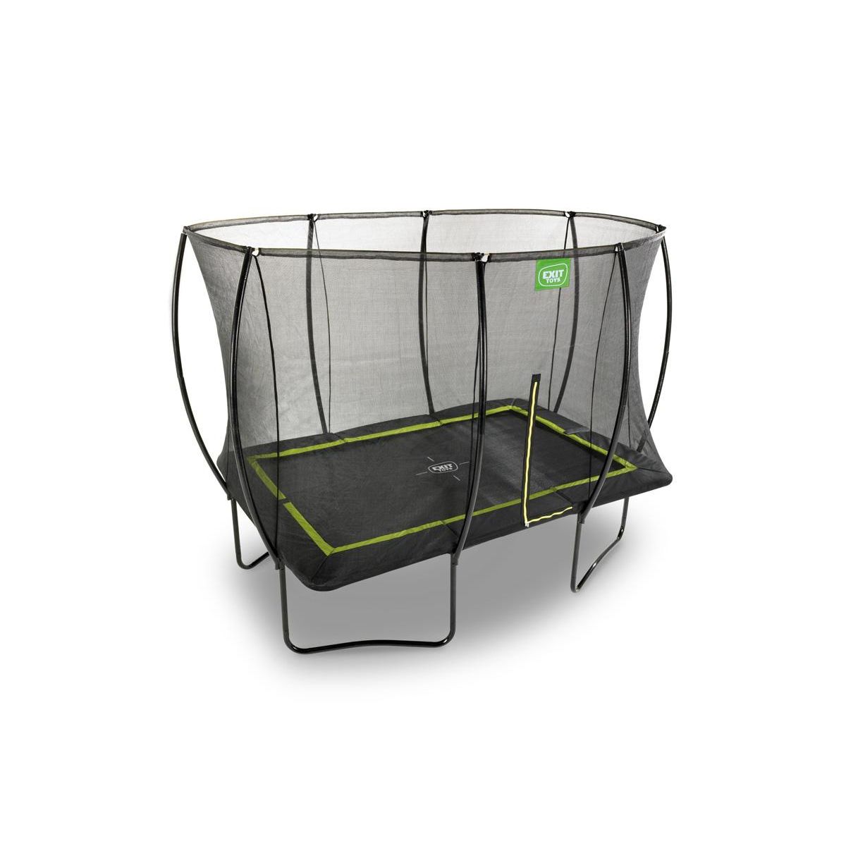 EXIT TOYS Trampoline Silhouette rectangulaire 244 x 366 cm Noir - Exit Toys