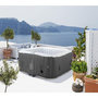 Voir la diapositive 2 : Habitat et Jardin Spa gonflable  RIVIERA  en PVC - 6 places - Gris/blanc