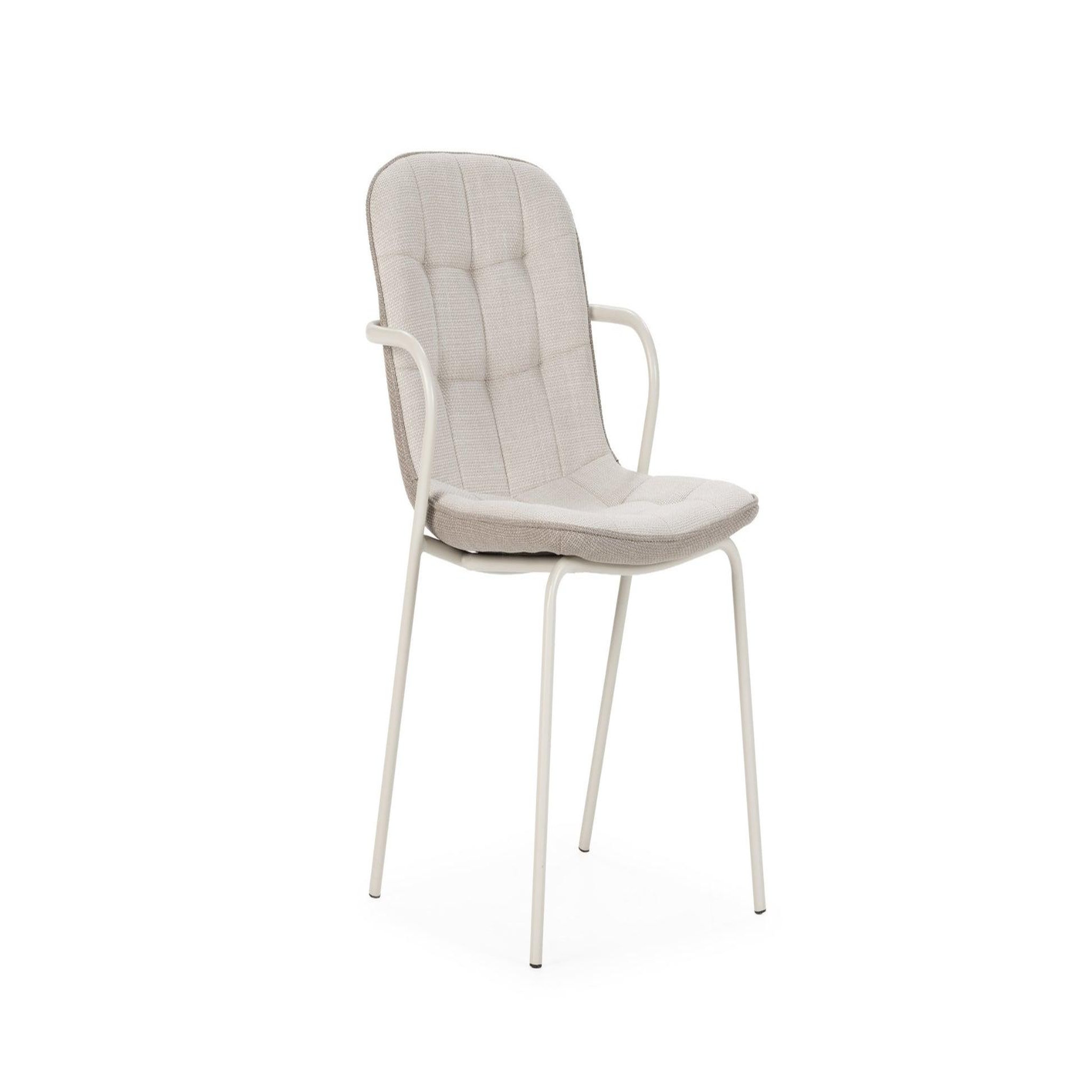 Voir la diapositive 6 : CASANOVA PARIS Marlo - lot de 4 chaises pieds en métal
