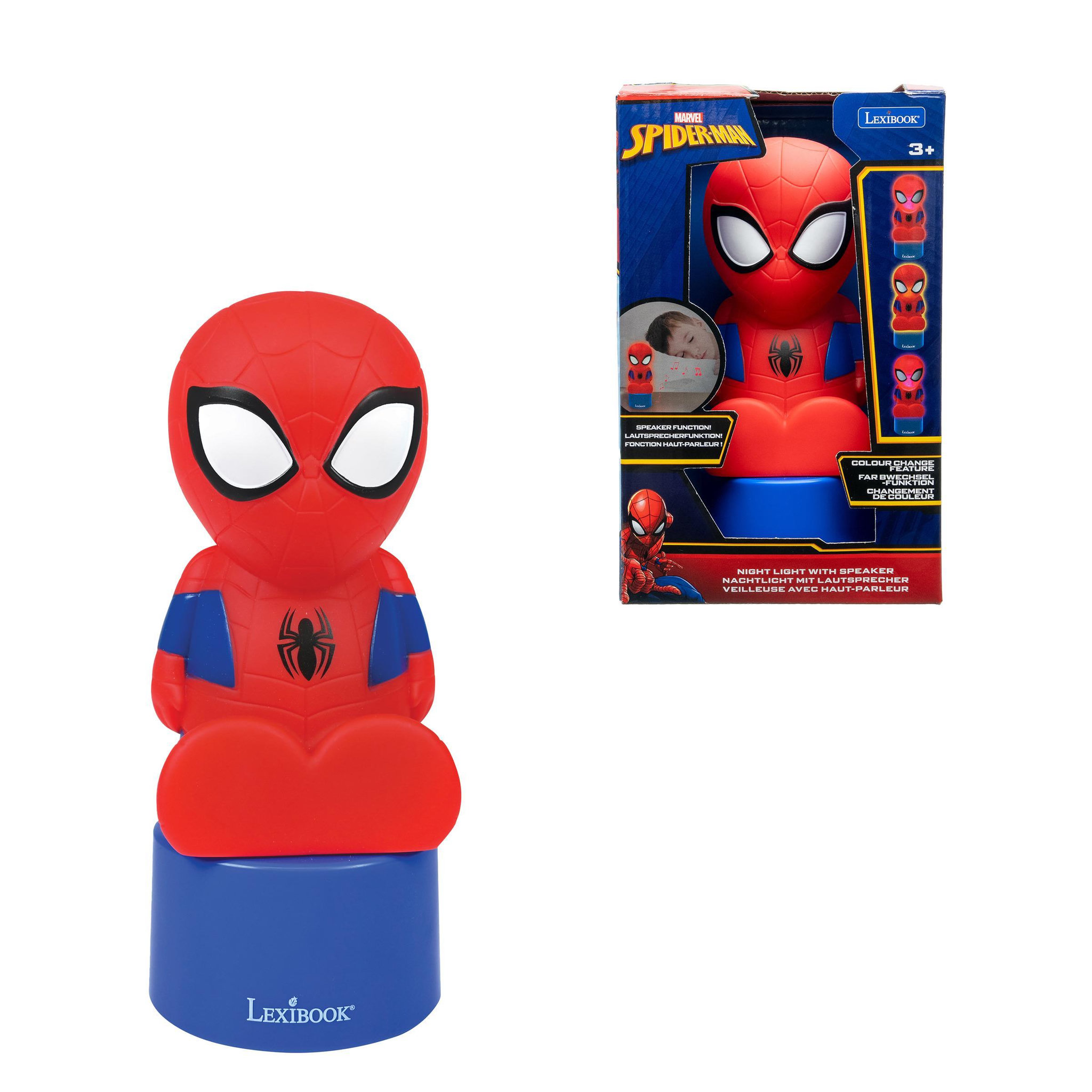Lexibook Enceinte veilleuse Spiderman