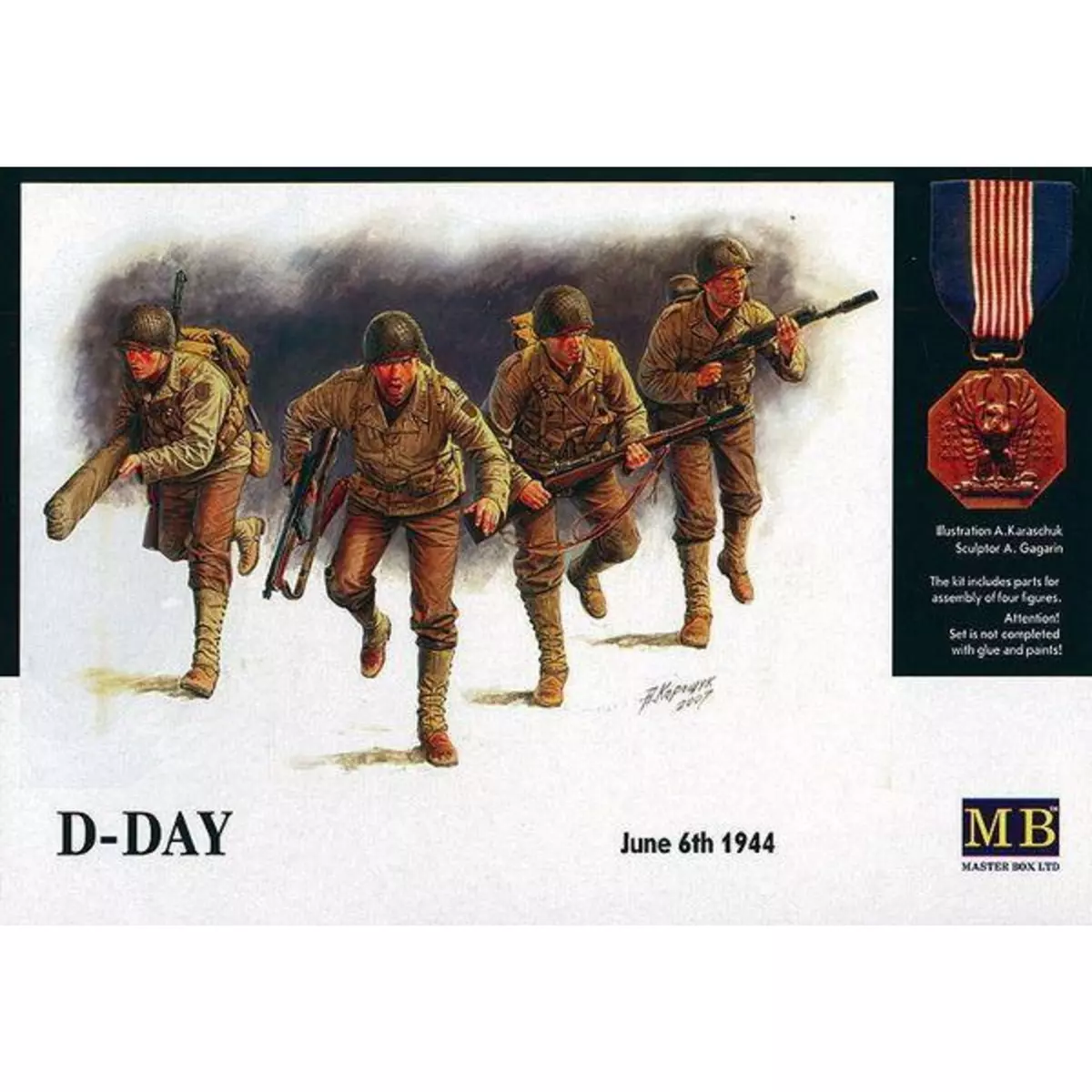 Master Box D-Day June 6th 1944 - 1:35e - Master Box Ltd.