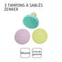 Voir la diapositive 4 : ZENKER Lot de 3 tampons à pâtisserie pour biscuits Zenker