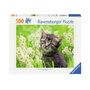 Voir la diapositive 1 : RAVENSBURGER Ravensburger - Jigsaw puzzle Kitten in the Meadow, 500 pcs. 120003670
